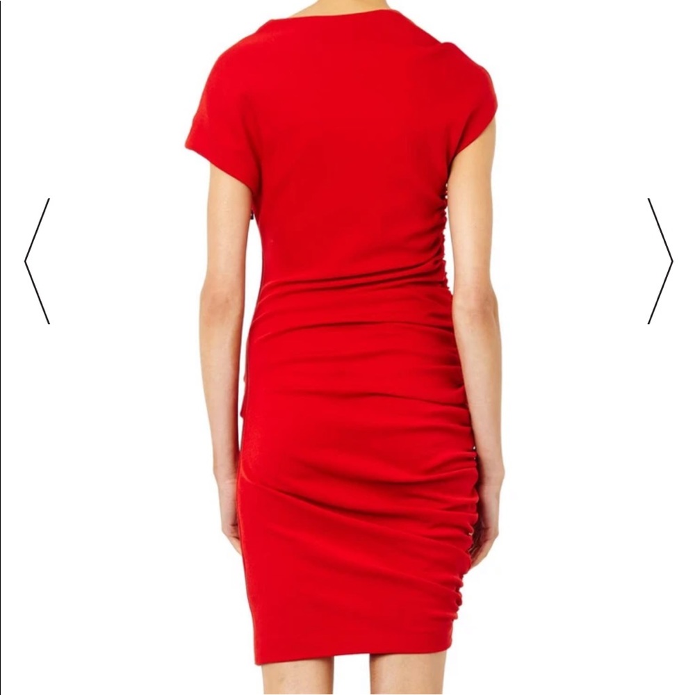 LANVIN Ruched Wool Dress - Picture 3 of 4